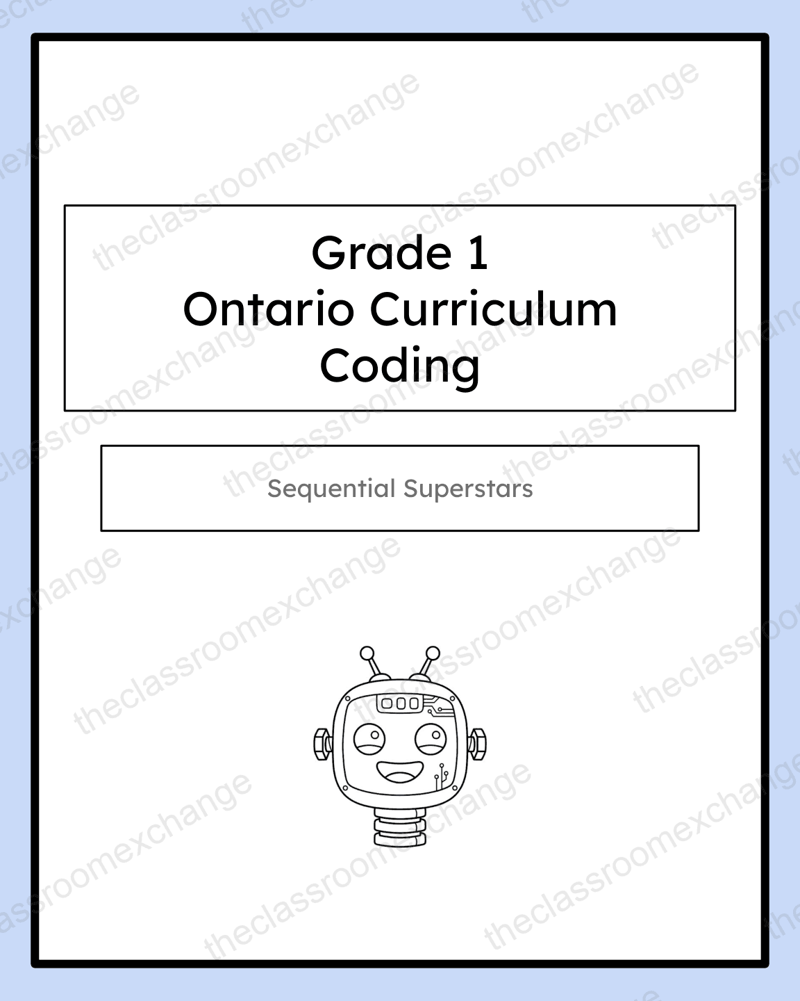 Grade 1 Coding: Sequential Superstars
