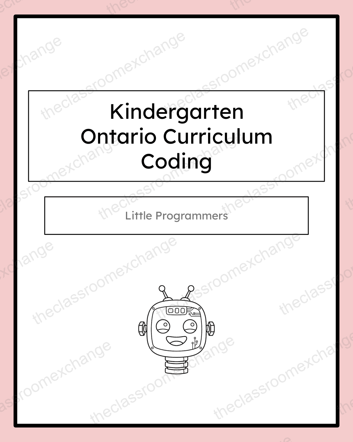 Kindergarten Coding: Little Programmers