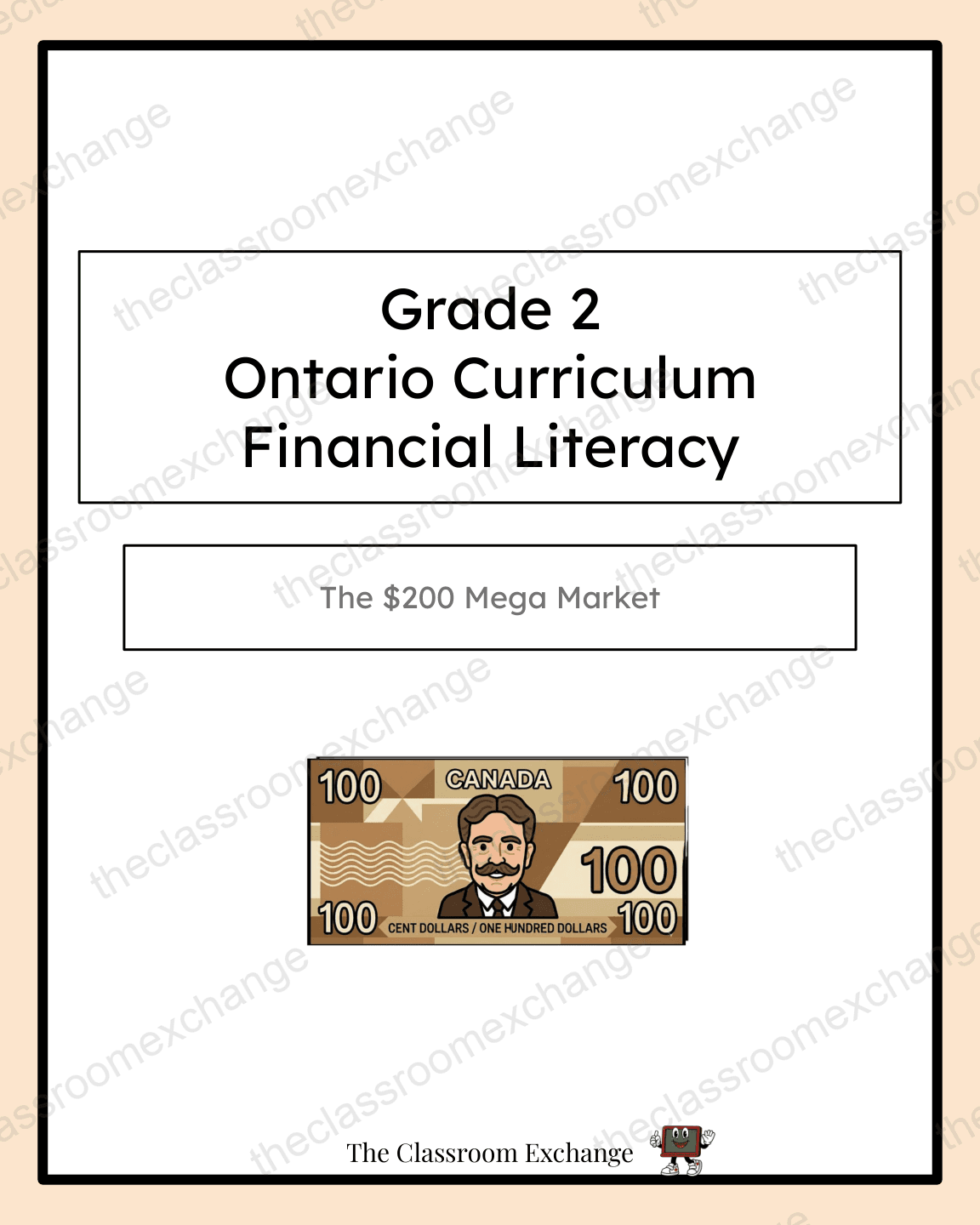 Grade 2 Financial Literacy: The Mega Market