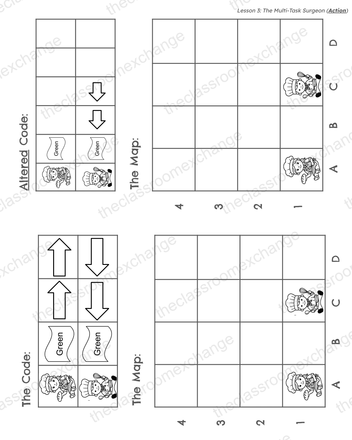 Grade 3 Coding: Sequential Superstars alternative view